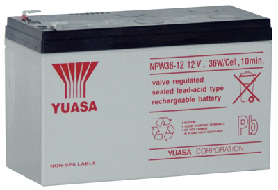 Μπαταρία YUASA NPW36-12 VRLA - AGM τεχνολογίας - 12V 9Ah - e-kiriazis.gr