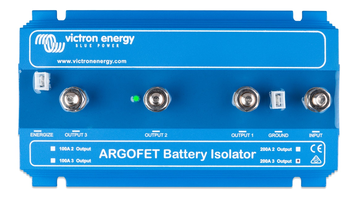 Victron Απομονωτής Μπαταριών - Battery Isolator Argofet 200-3 -  e-kiriazis.gr