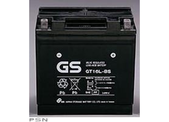 Μπαταρία μοτοσυκλετών GS Maintenance Free GT16L-BS - 12V 16 (10HR)Ah - 240  CCA(EN) εκκίνησης - e-kiriazis.gr