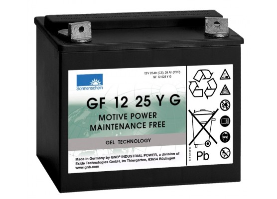 Μπαταρία Sonnenschein GF 12 025 Y G - GEL τεχνολογίας - 12V 28Ah 