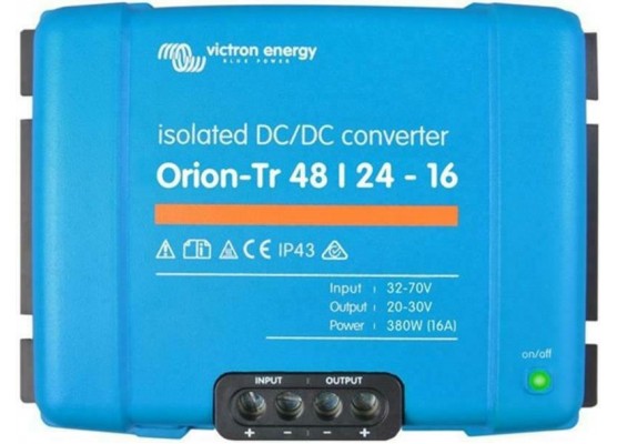 Μετασχηματιστής - Converter DC - DC Victron Orion-Tr 48/24-16A (380W) Isolated