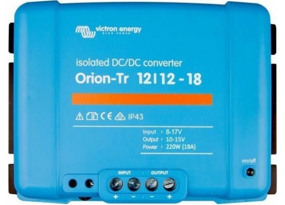 Μετασχηματιστής - Converter DC - DC Victron Orion-TR Smart 12/12-18A Isolated DC-DC Charger