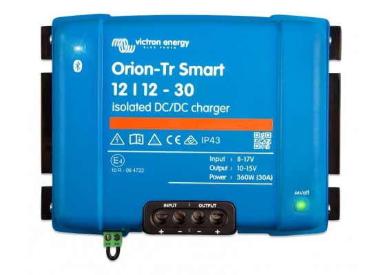 Μετασχηματιστής - Converter DC - DC Victron Orion-TR Smart 12/12-30A Isolated DC-DC Charger