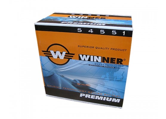 Μπαταρία αυτοκινήτου Winner Premium HP 545514041 - 12V 45Ah - 410CCA(EN) εκκίνησης (54551)