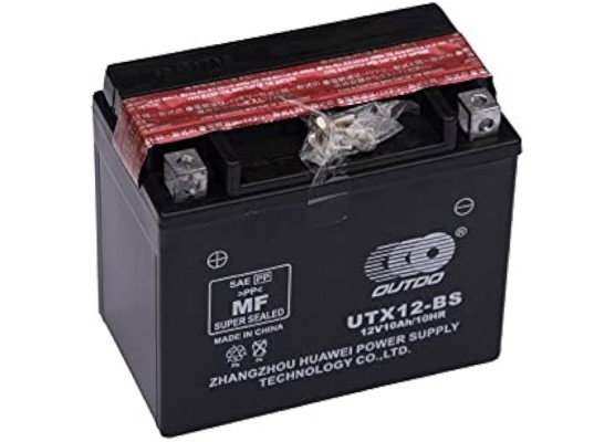 Μπαταρία μοτοσυκλετών OUTDO Maintenance Free UTX12-BS - 12V 10Ah - 140CCA εκκίνησης