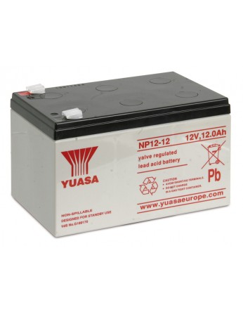 Μπαταρία YUASA NP12-12 VRLA - AGM τεχνολογίας - 12V 12Ah 