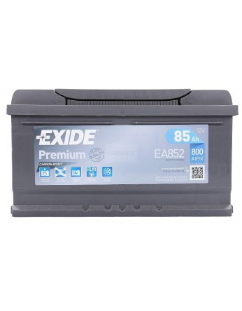 Μπαταρία αυτοκινήτου Exide Premium EA852 - 12V 85 Ah - 800CCA A(EN) εκκίνησης