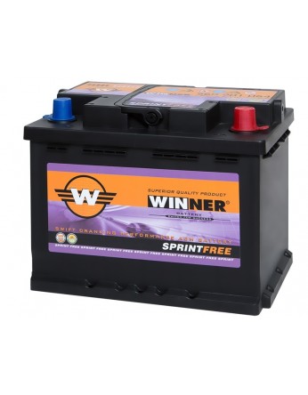 Μπαταρία αυτοκινήτου Winner Sprintfree 560 901 064 - 12V 60Ah - 640CCA(EN) εκκίνησης