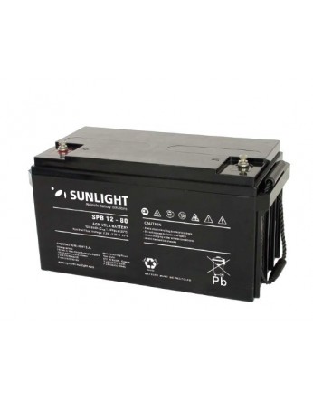 Μπαταρία Sunlight SPB12-80 VRLA - AGM τεχνολογίας - 12V 80Ah (C10) -  e-kiriazis.gr