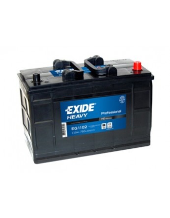 Μπαταρία Exide Professional EG1102 - 12V 110Ah - 750CCA A(EN) εκκίνησης