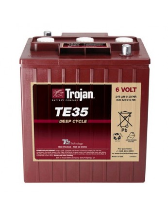 Μπαταρία Trojan Deep - Cycle Flooded βαθιάς εκφόρτισης TE35 - 6V 245Ah (C20)