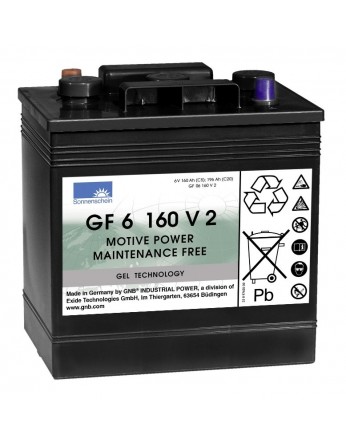 Μπαταρία Sonnenschein GF 06 160 V 2 - GEL τεχνολογίας - 6V 196Ah 