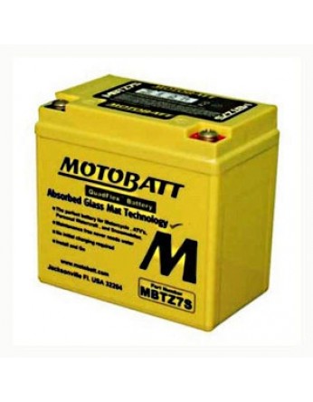 Μπαταρία μοτοσυκλετών MOTOBATT MBTZ7S - 12V 6.5 (10HR)Ah - 130CCA εκκίνησης