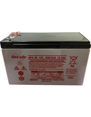 Μπαταρία ENERSYS DATASAFE NPX35-12FR High rated VRLA - AGM τεχνολογίας - 12V 35 watt / κελί