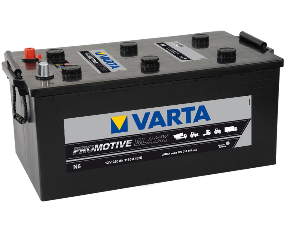 Μπαταρία Varta Promotive Black N5 - 12V 220 Ah - 1150CCA A(EN) εκκίνησης -  e-kiriazis.gr