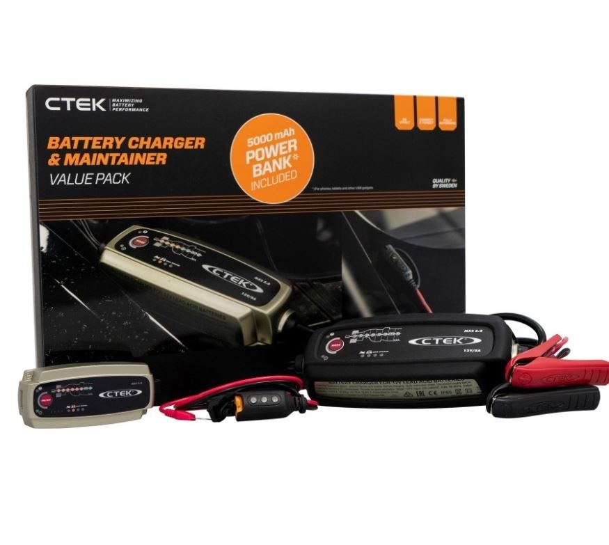 Φορτιστής - Συντηρητής Value Pack CTEK MXS 5.0 (12V - 5.0A - 10W) -  e-kiriazis.gr