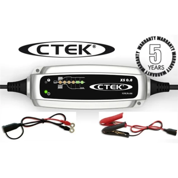 CTEK XS 0.8 12V Φορτιστής - Συντηρητής Μπαταριών