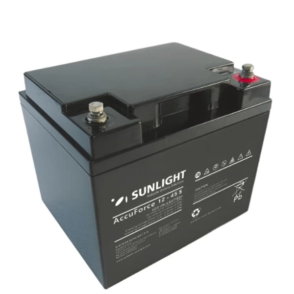 Μπαταρία SUNLIGHT Accuforce 12-45S 12V 44Ah (C100) VRLA - AGM