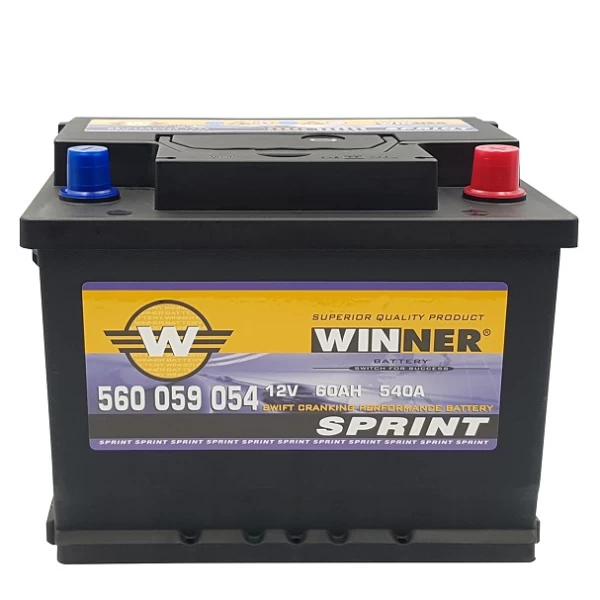 WINNER Battery Sprint 560 059 054 60Ah (C20) 540CCA (EN)