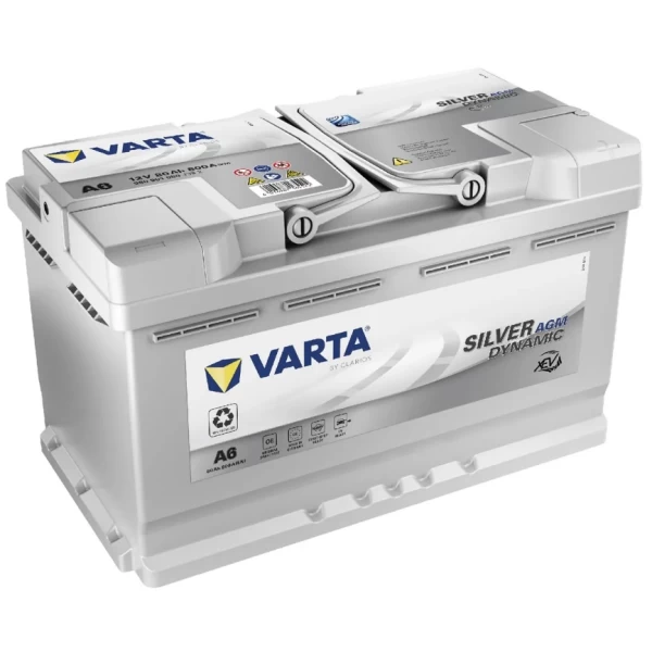 Μπαταρία VARTA Start Stop AGM A6 12V 80Ah 800CCA A(EN)