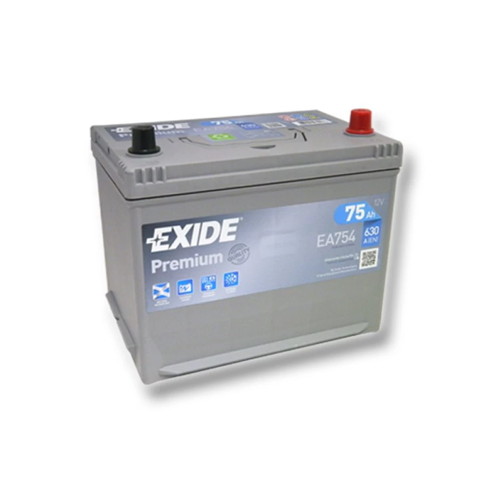 Μπαταρία EXIDE Premium EA754 12V 75Ah 630CCA A(EN)