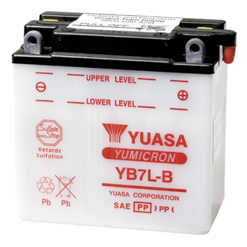 Μπαταρία YUASA Yumicron YB7L-B 12V 8Ah 124CCA (EN)