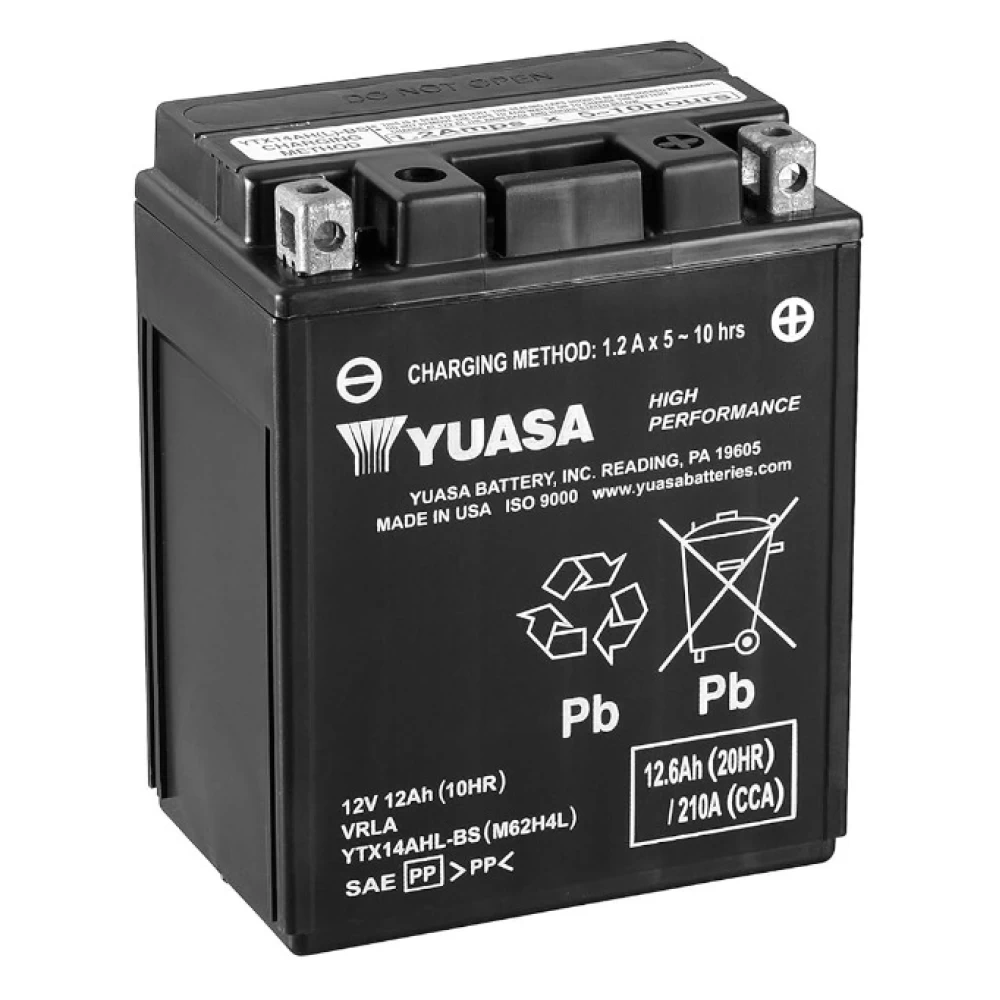 Μπαταρία YUASA YTX14AHL-BS 12V 12Ah 210CCA (EN)